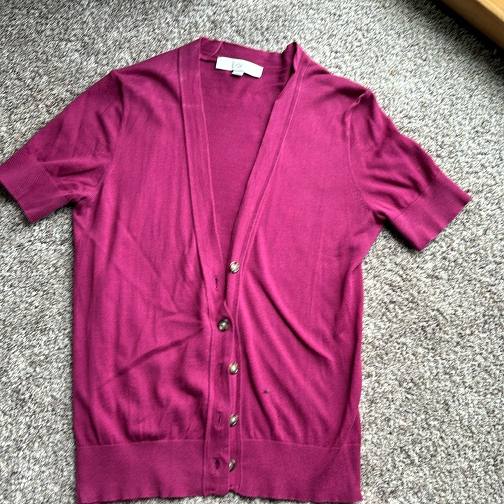 Loft Short-Sleeved Sweater